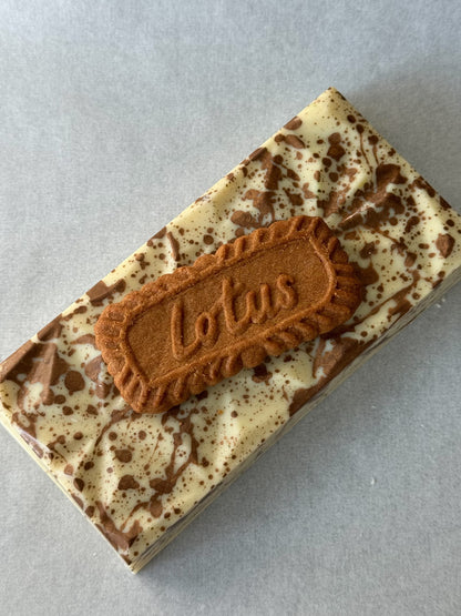 White Lotus Biscoff Crunch Chocolate Bar