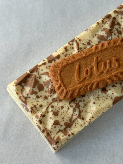 White Lotus Biscoff Crunch Chocolate Bar